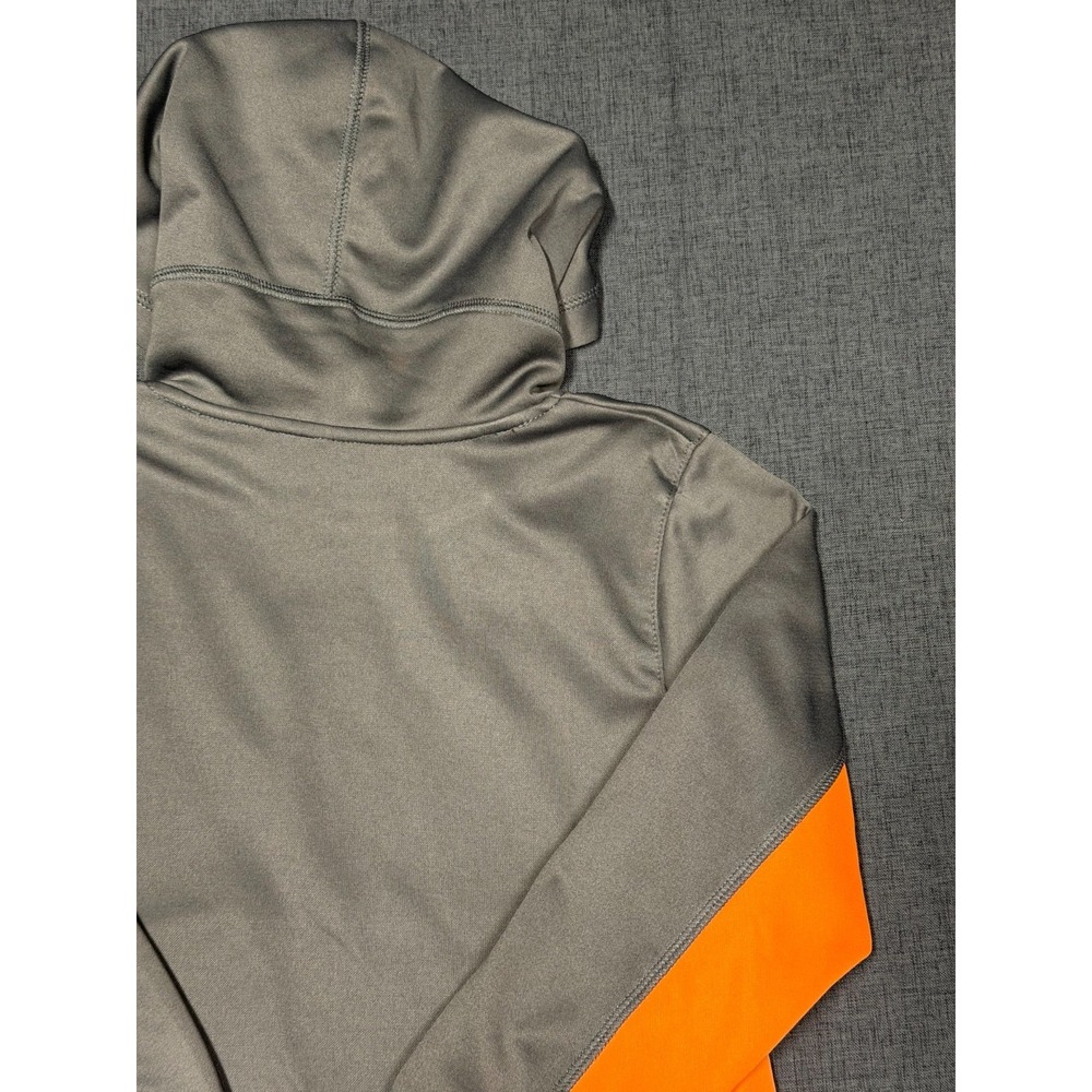 boys Jordan therma fit hoodie size small (6-7 Years) In Gray & Orange - Picture 15 of 16